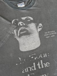 Image 5 of *Rare* Ian Curtis (Joy Division) 1980's 'The Sound And The Fury' T-Shirt