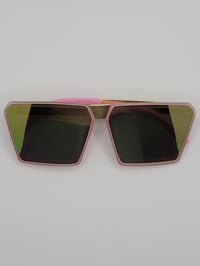 Image 1 of Cotton Candy Pink Sunglasses