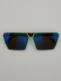 Image 1 of Cotton Candy Blue Sunglasses