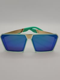 Image 4 of Cotton Candy Blue Sunglasses