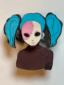 Image 3 of Sal Fisher-Sally Face removable mask Pin