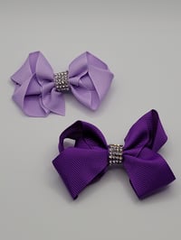 Image 1 of Purple Bows