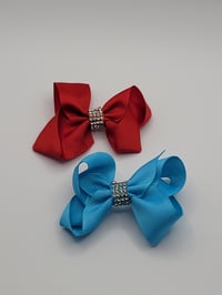 Image 1 of Red & Blue Bows