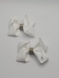Image 2 of Cream & White Bows