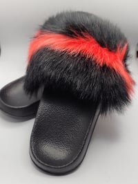 Image 1 of Fluffy Furry Red slide