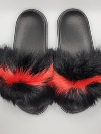 Image 2 of Fluffy Furry Red slide