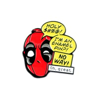 DEADPOOL ENAMEL PIN PIN