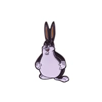 Image 1 of BIG CHUNGUS BUGS  BUNNY PIN