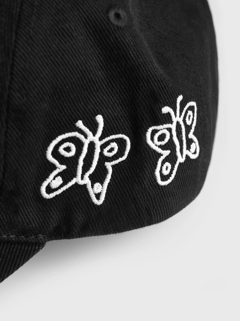 Skulls And Butterflies Cap V2 Image 4