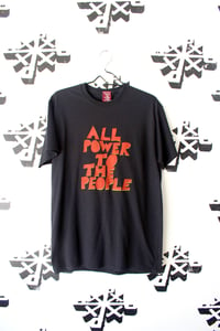 Image of all power tee in black 