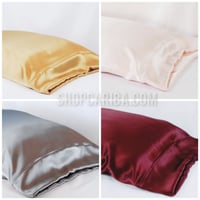 100% Mulberry Silk Pillowcase, Standard, queen King Size , Hypoallergenic