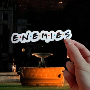 "Enemies" Stickers