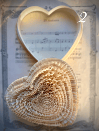 Image 5 of Antique White Heart Candy Boxes (multiple options)
