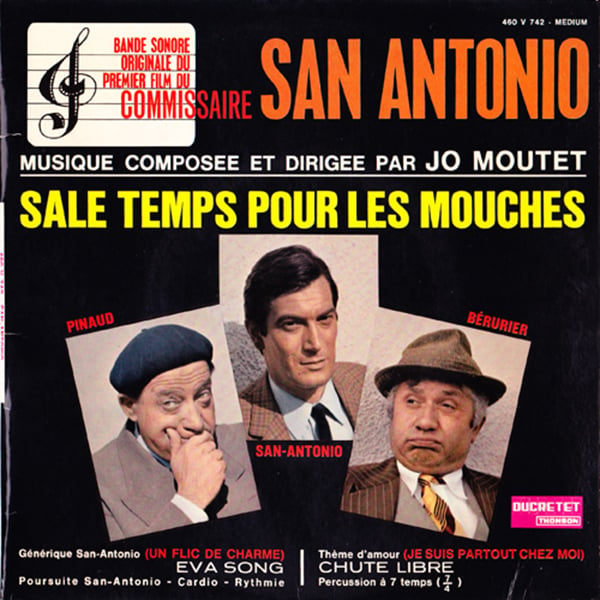 Jo Moutet - Sales Temps Pour Les Mouches (Ducretet Thomson - 1966)