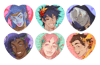 Hades // Heart Buttons