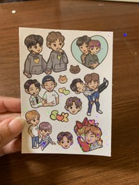 Showki Glittery Sticker Sheet