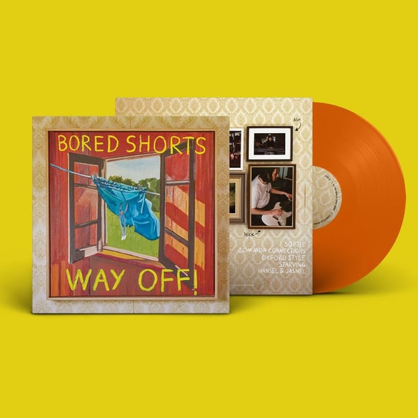 Image of Bored Shorts "Way Off" (Orange Vinyl)