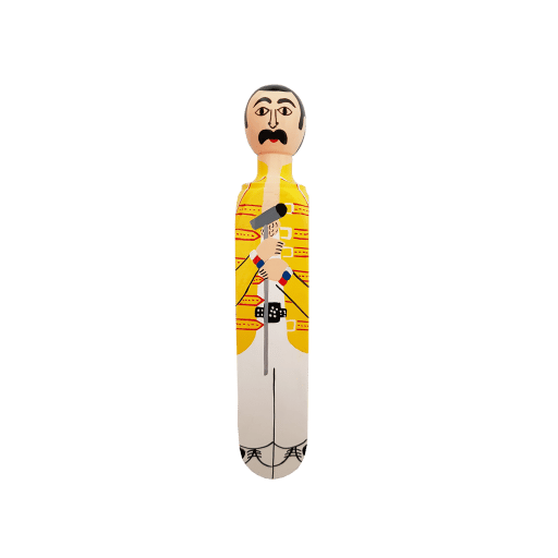Door Stop 'Freddy' Hand Painted Wood