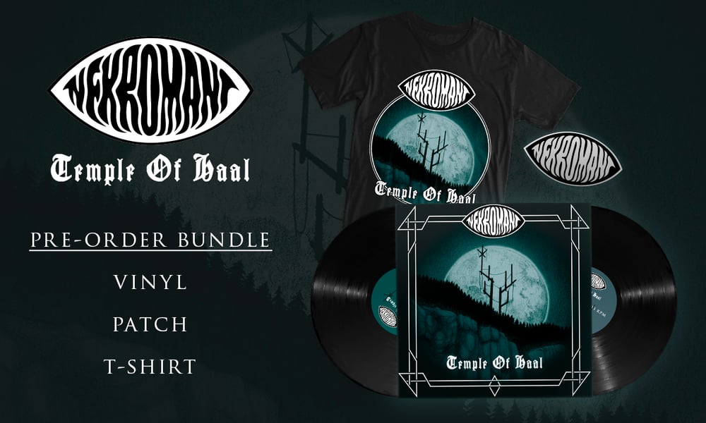 Image of Nekromant - Temple Of Haal (Vinyl, Patch, T-shirt)
