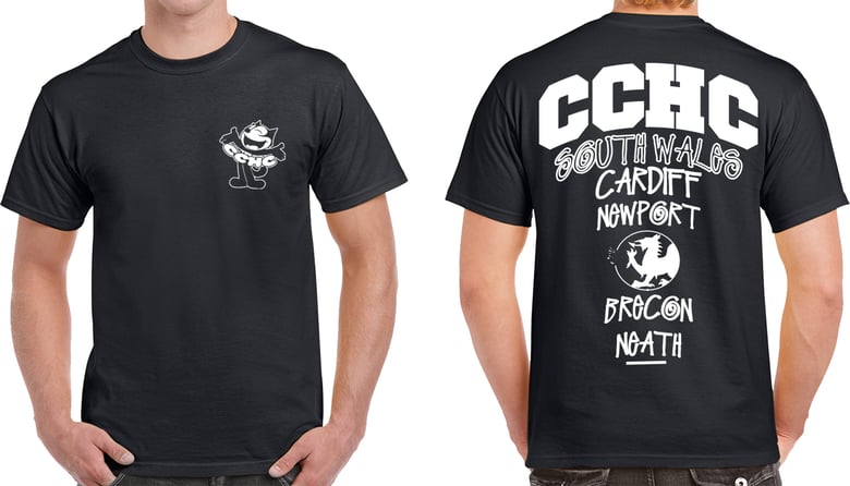 Image of CCHC Felix (Limited Edition) Black Tees, Longsleeves & Hoods