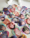 Jujutsu Kaisen // Heart Buttons