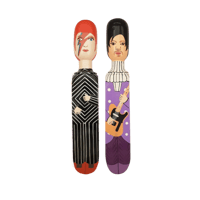 Image 2 of Door Stop 'Legends Pack' Hand Painted Wood