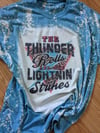 Thunder Rolls Tee - Blue or Purple