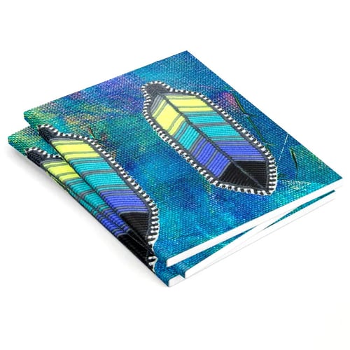 Image of Neon Feathers Journal (2 Pack)