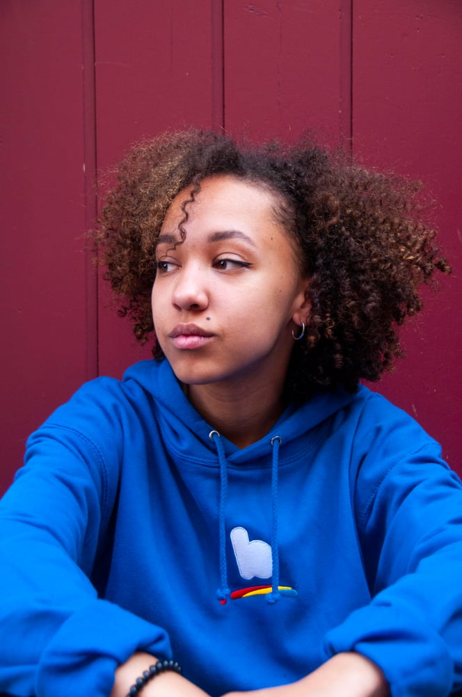 Image of Hoodie classique bleu