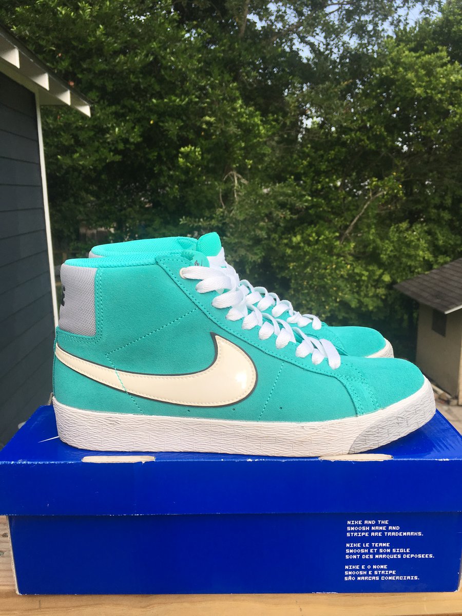 Image of Nike SB Blazer Hyper Jade