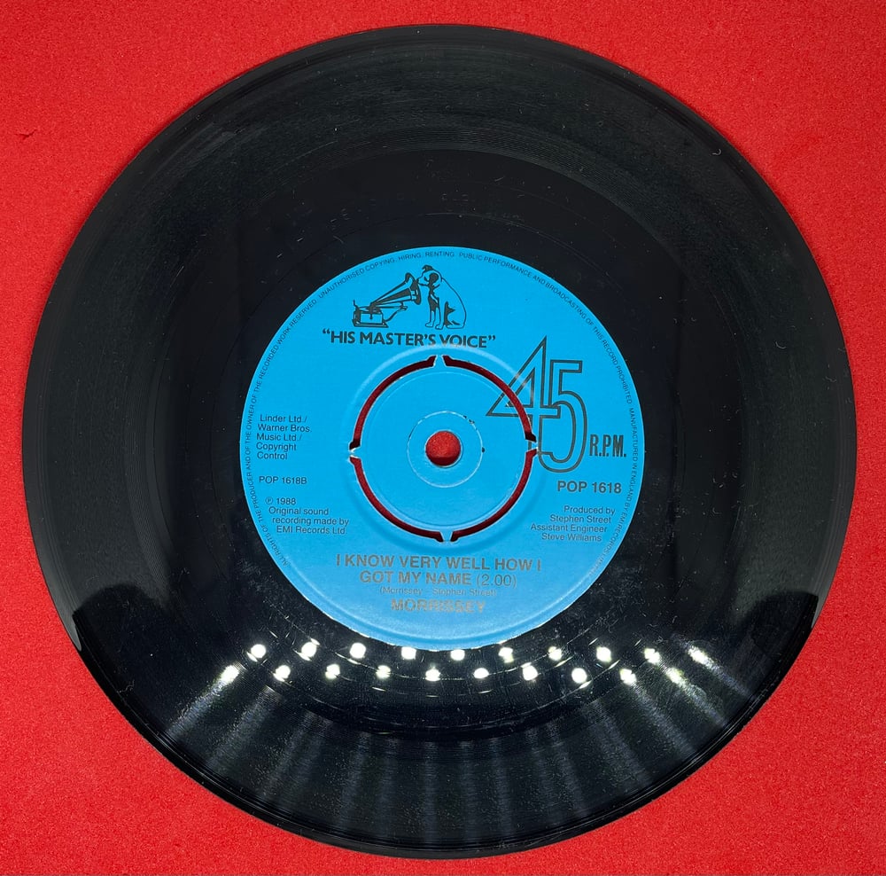 Morrissey - Suedehead 1988 7” 45rpm