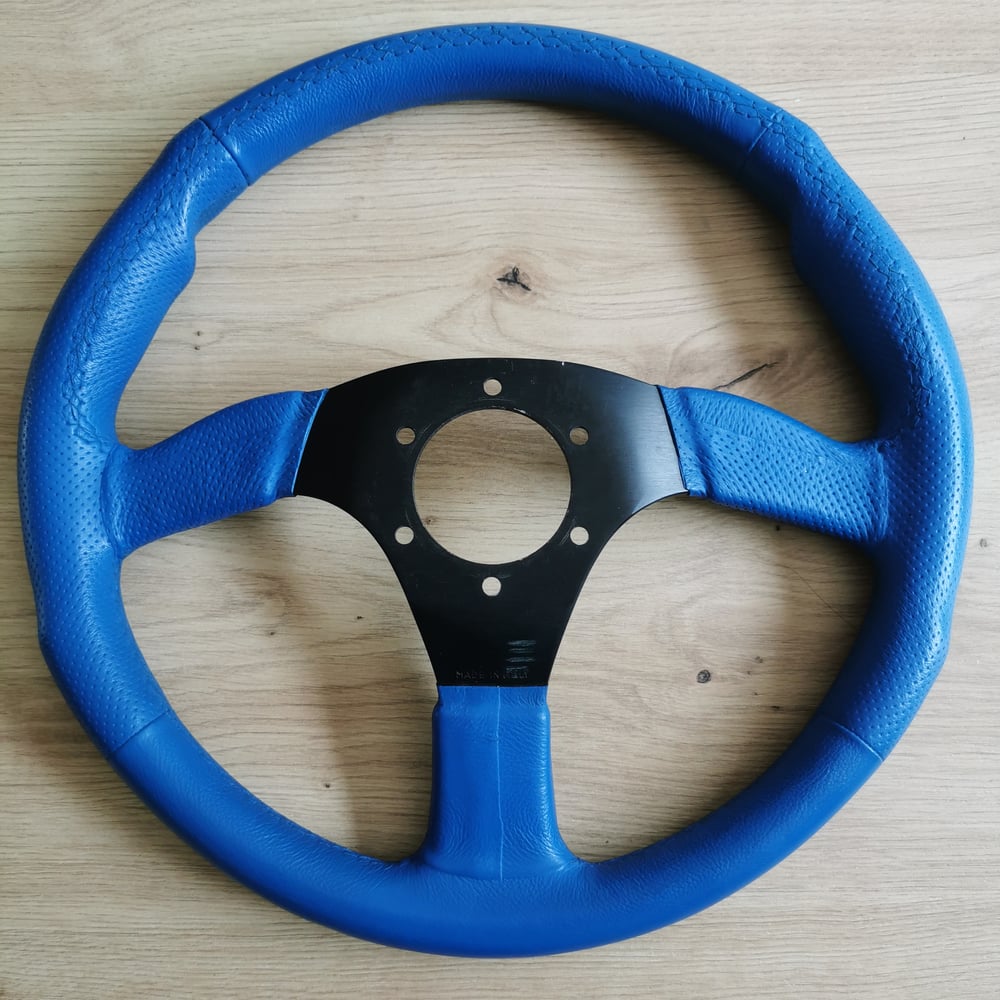 Volant NIVOLA RT Bleu Cuir PU