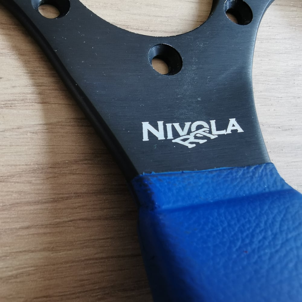 Volant NIVOLA RT Bleu Cuir PU