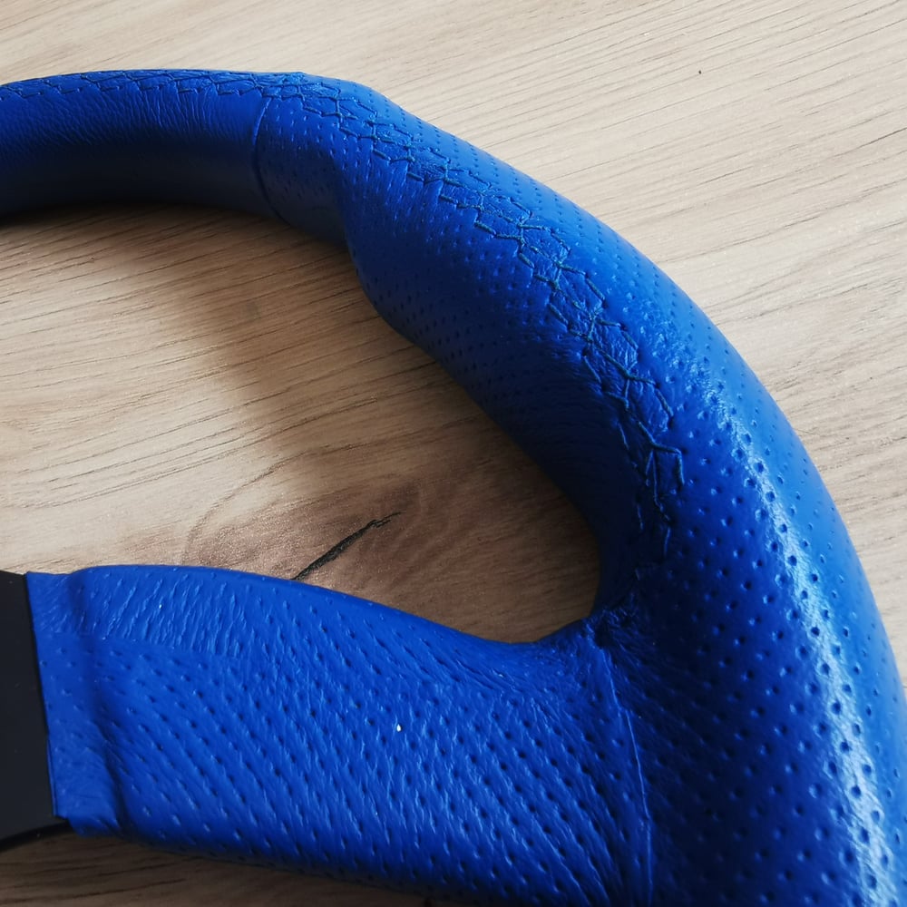 Volant NIVOLA RT Bleu Cuir PU