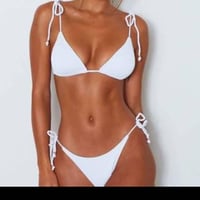 white bikini 