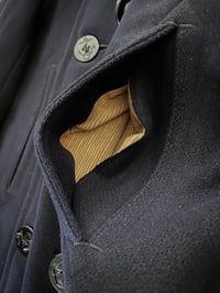 Image 3 of WW2 USN PEA COAT 10 buttons