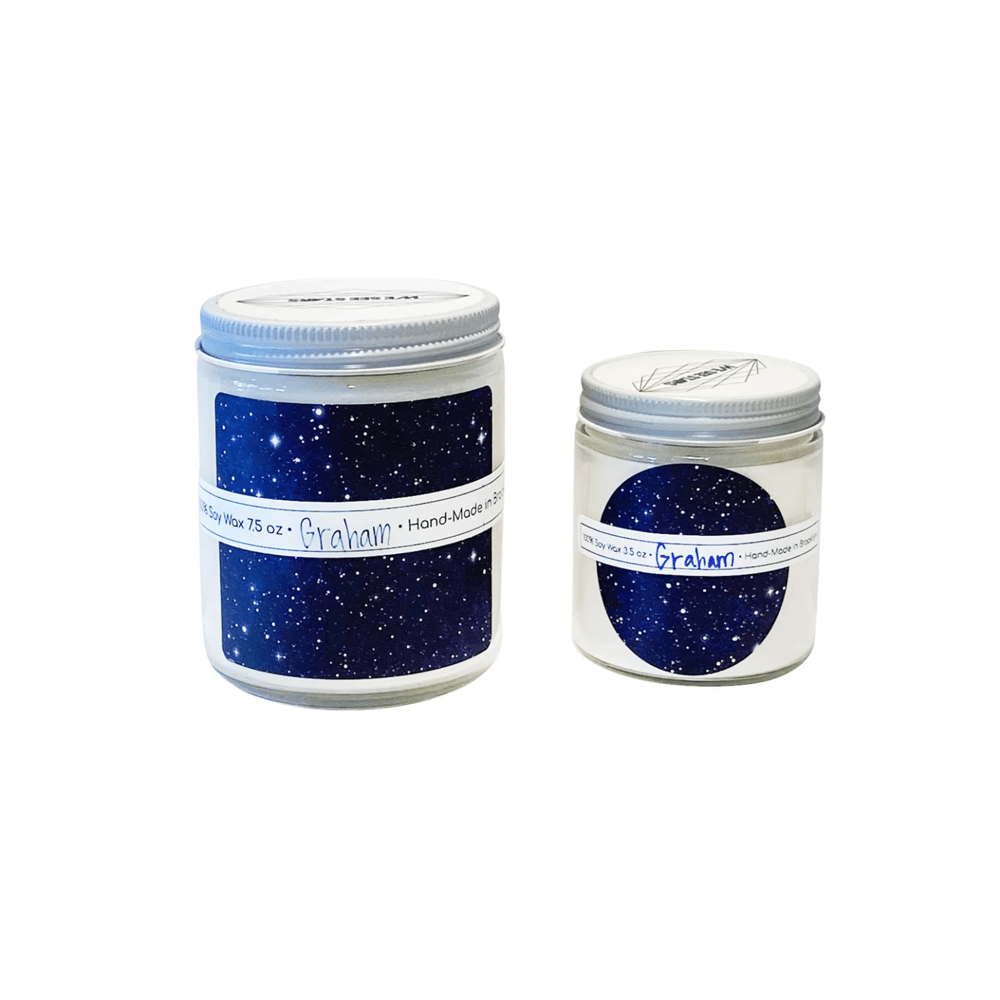 Image of We See Stars Hand Poured Candle: Graham