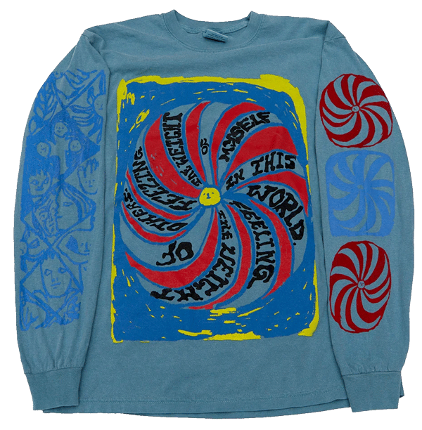 Paperweight shirt Blue