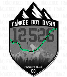 Image of "Yankee Boy Basin" Trail Badge