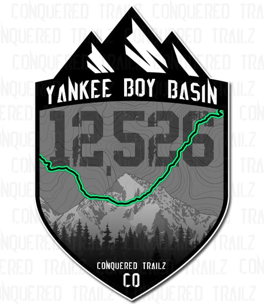 Image of "Yankee Boy Basin" Trail Badge
