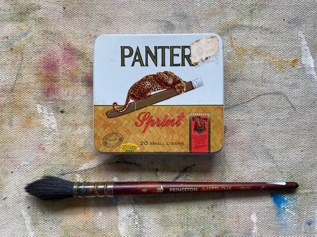 Image of Vintage Panter Sprint Watercolor Palette