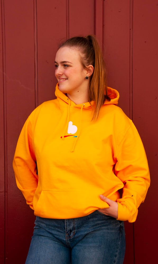 Image of Hoodie classique jaune