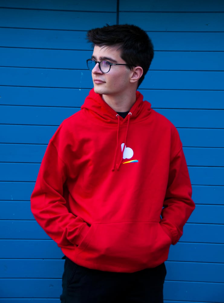 Image of Hoodie classique rouge