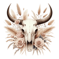 Image 3 of Skulls prints flowie 