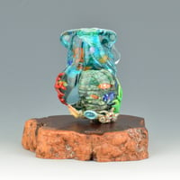 Image 3 of XXXL. Mother Coral Reef Goddess #2 - Flamework Glass Sculpture 