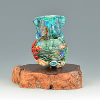 Image 4 of XXXL. Mother Coral Reef Goddess #2 - Flamework Glass Sculpture 