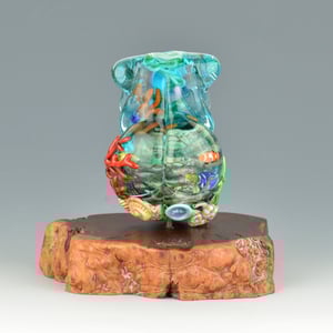 Image of XXXL. Mother Coral Reef Goddess #2 - Flamework Glass Sculpture 