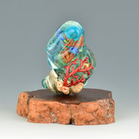 Image 5 of XXXL. Mother Coral Reef Goddess #2 - Flamework Glass Sculpture 
