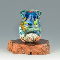 Image 1 of XXXL. Mother Coral Reef Goddess #3 - Flamework Glass Sculpture