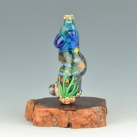 Image 2 of XXXL. Curvy Coral Reef Goddess - Flamework Glass Sculpture